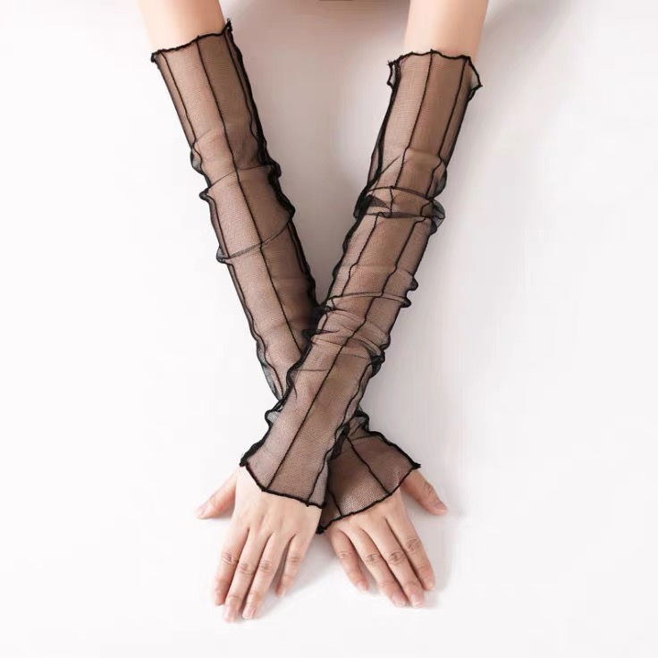 New sexy sleeve sunscreen summer lace ice sleeve anti-ultraviolet driving cycling fashion breathable arm cover
