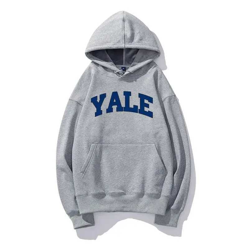 Men's Hoodies Sweatshirts 2024 Yale University Yale Printed Hoodie Unisex Cool Casual Long Sleeve Hoodie Y241022GU8J