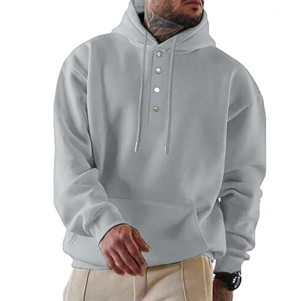 shanshi men hoodies designers Autumn/Winter Men's 2024 Long sleeved Coat Loose Casual Hooded Sweater