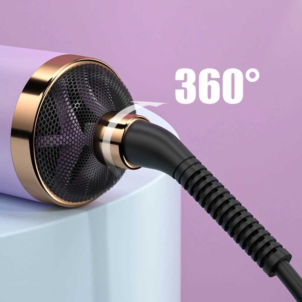 3 in 1 Handy Hairdryer Strong Airflow Mini Portable Travel Hair Dryer 3 Gears with Straightening Comb for Travel Home DormitoryXJ241021