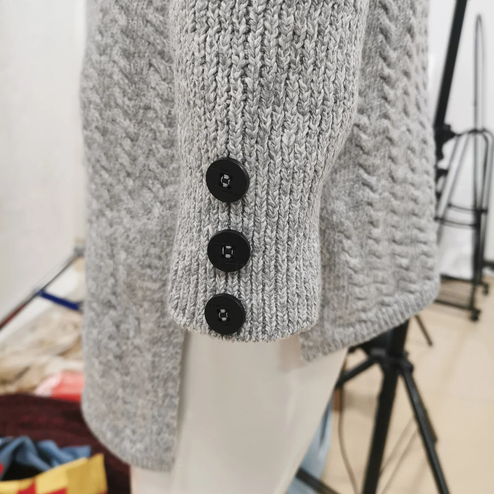 Womens Winter Sweater Dress Fashion Knitted Long Sleeve Floral Autumn Casual Top 241007