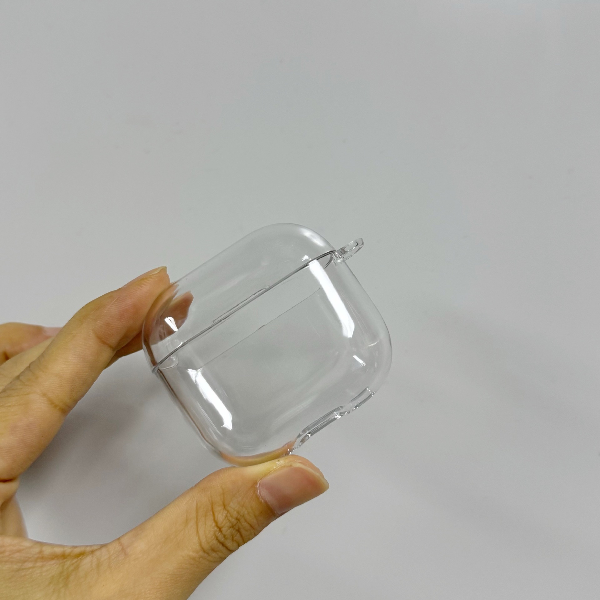 US Germany Inventory Headphone Accessories Solid transparent Silicone Cute Protective Earphone Cover Box Shockproof Case