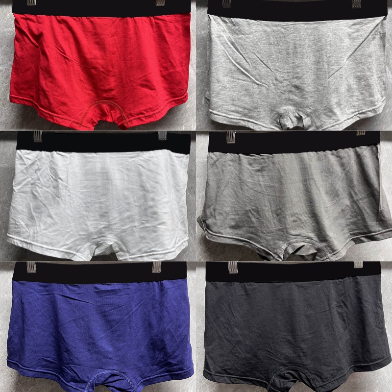 Designer Men Boxers Underpants Trendy Casual Cotton Shorts Soft Breathable Underwears