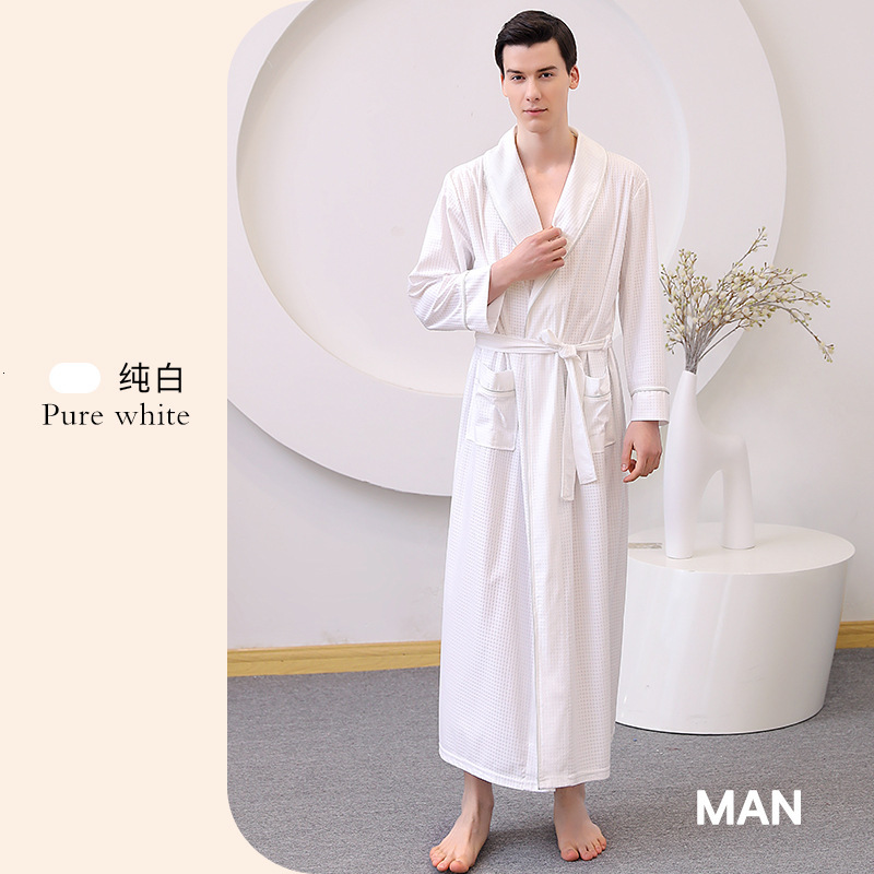 Designer 2024 Summer Thin Satin Bathrobe With Water Absorption Quick Drying, Couple's Sleeping Robe, Women's Long Plus Size, Yukata, Men