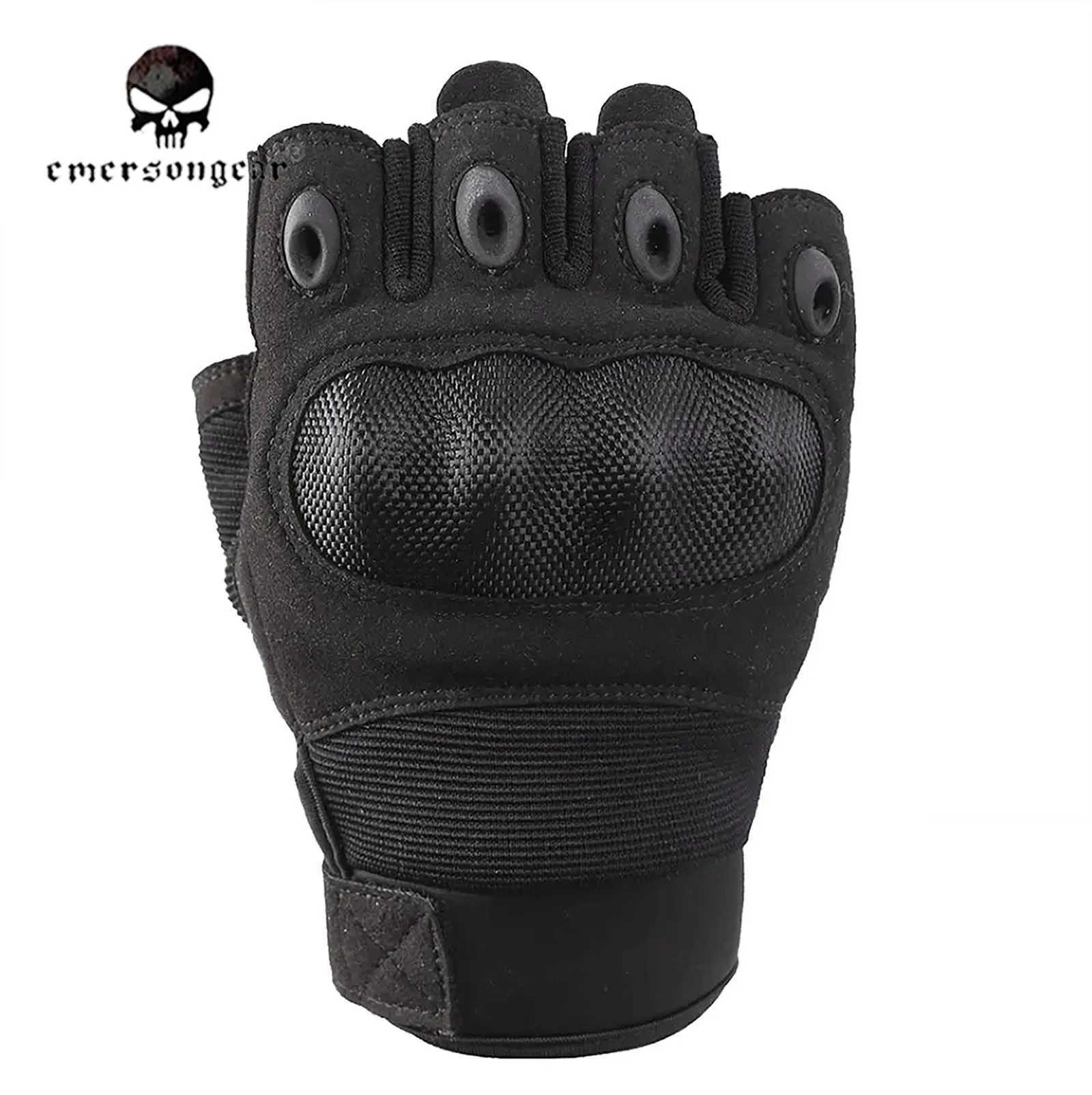 Emersongear tactical half finger gloves combat hand protection equipment handicrafts hunting Milsim hiking training CL241007