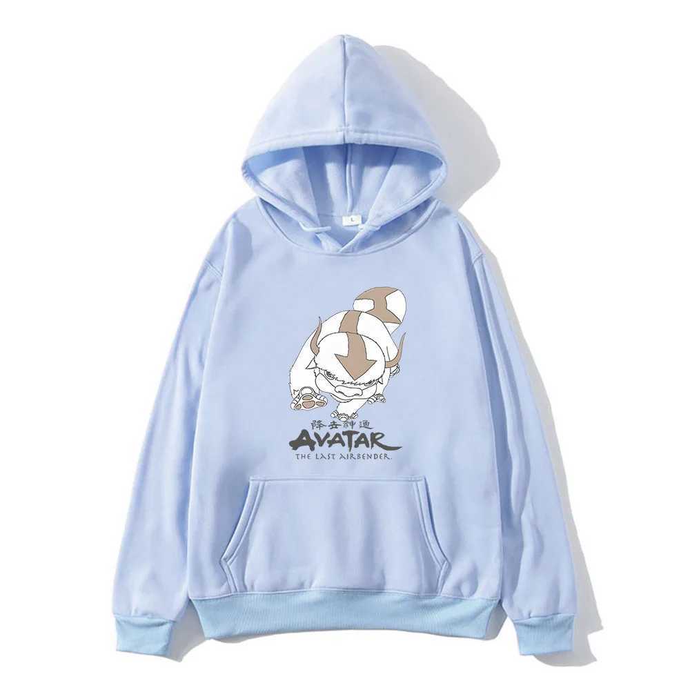 Men's Hoodies Sweatshirts Avatar The Last Airbender Appa Hoodie Cartoon Anime with Hooded Graphic Printing Clothes for Autumn/Winter Flce Casual 