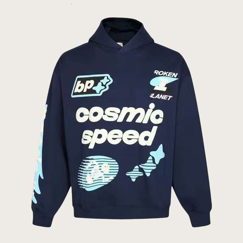 Mens Graphic Print Pullover Hoodie Long Slve ONeck Sweatshirt for Casual Hip Hop Style L251018RY73