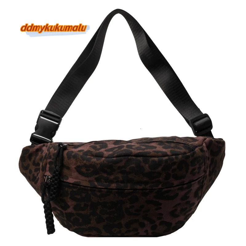 2024 Hot Selling Women's Large Capacity Leopard Pattern Solid Color Zipper Nylon Crossbody Fashion Shoulder Bag H6.29#24 ddmykukumalu ddmykukumal