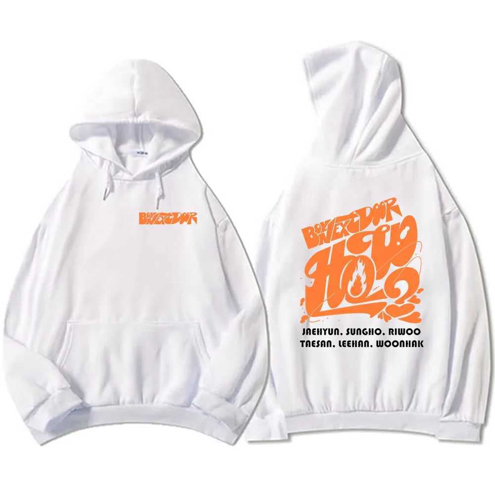Men's Hoodies Sweatshirts Winter Clothing BOYNEXTDOOR Boys Band Sweatshirts Fashion Graphic Printing Sudadera Ropa Hombre Long Slve Hooded Pullov