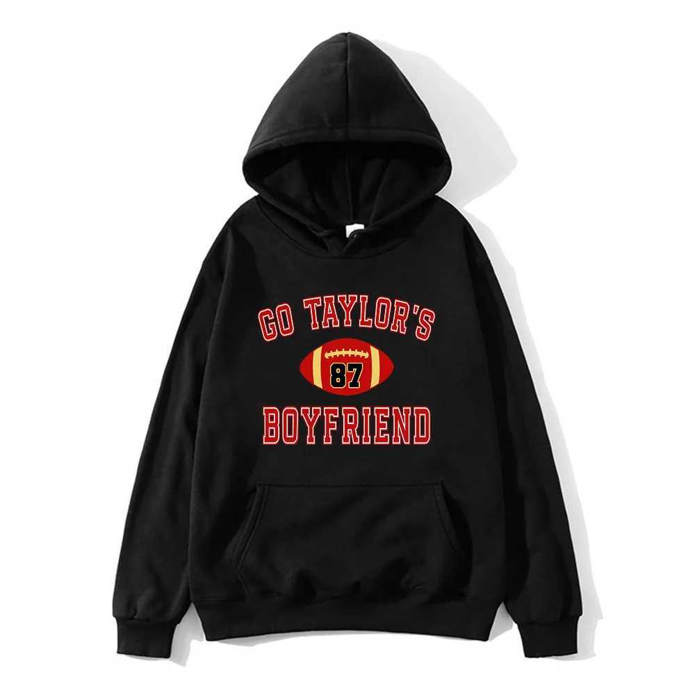 Men's Hoodies Sweatshirts Go Taylors Boyfriend Hoodie for Autumn/Winter Fashion Hooded Moletom Long Slve Flce Clothes 87 Football Ropa Hombre Hoo