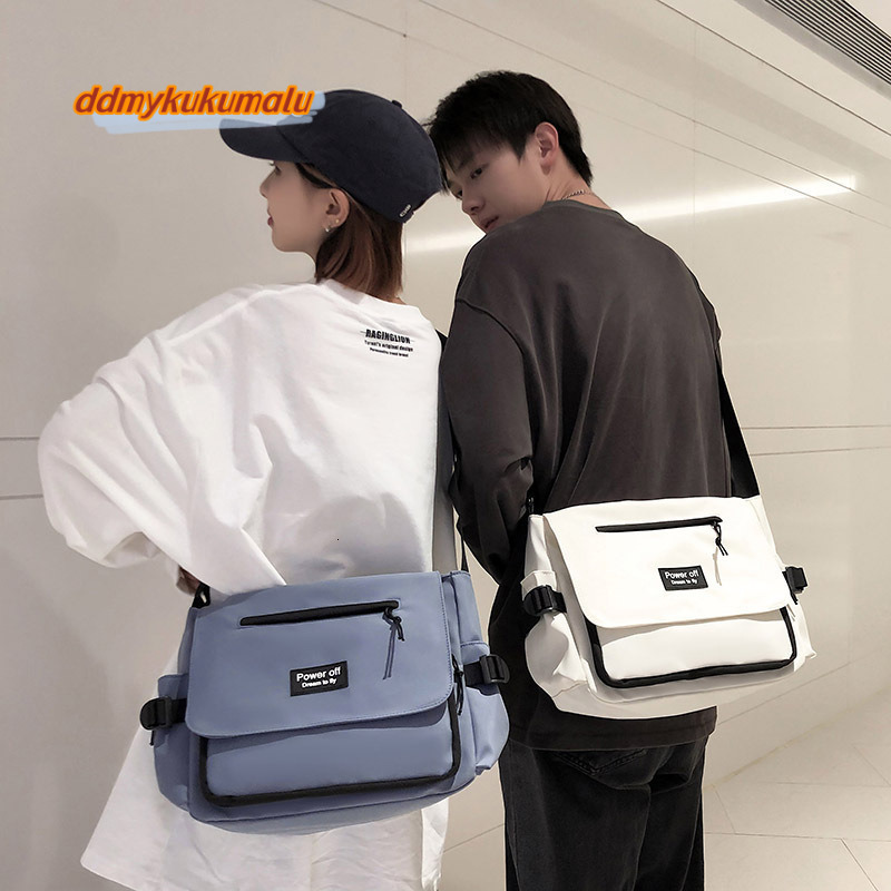 Crossbody Women Preppy Style Patchwork Color Shoulder Collage Student Messenger Bag waterproof Bags H7.4#25 ddmykukumalu