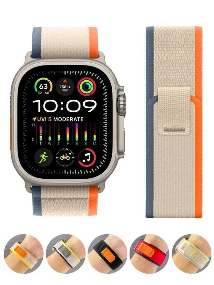 Used for Apple Watch Ultra 2 Band 49mm 44mm 45mm 40mm 41mm 38mm 42mm 45 44mm Bracelet IWatch Series 8 9 7 6 5 3 Se W241007