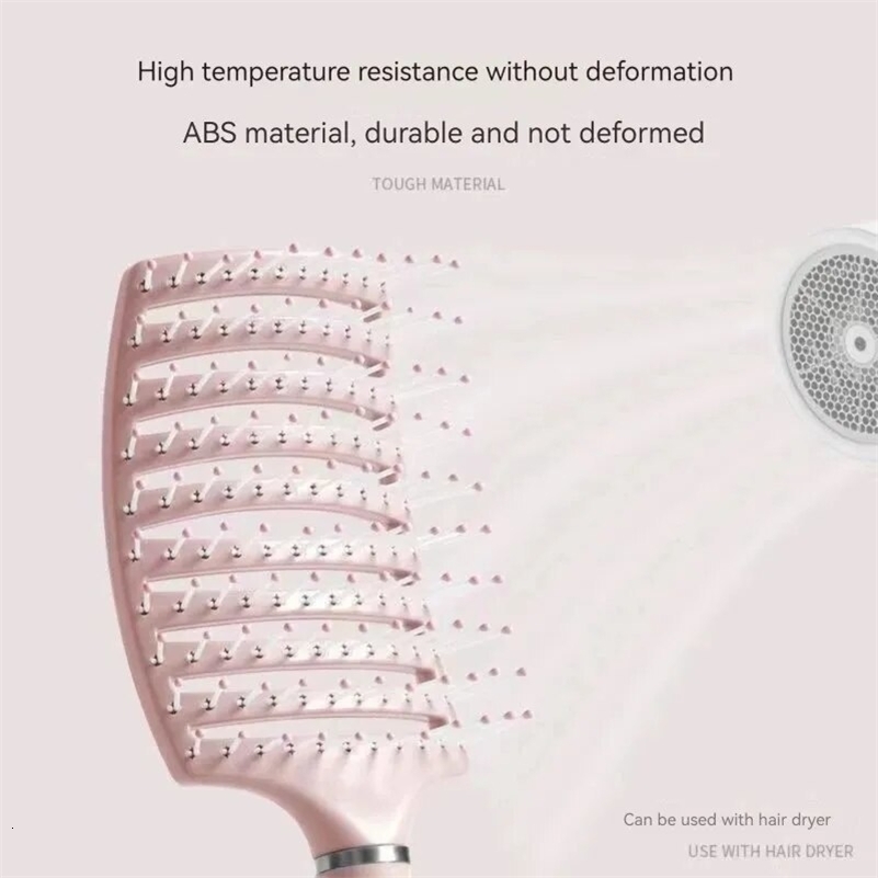 Hairbrush Air Cushion Comb Fluffy AntiHair Loss Massage Hair Brush For All Types Long Thick Thin Curly Natural y240911