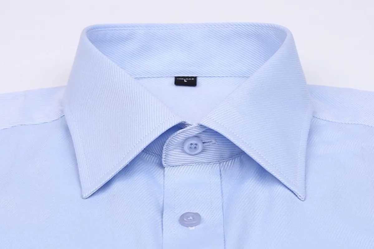 S-6XL mens wedding dress mens tailcoat dress French cufflinks formal mens long sleeved shirt ultra-thin suitable for French cufflinks shirt X2410071