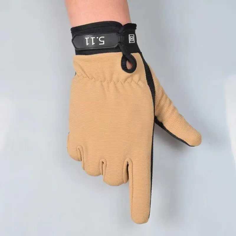 Tactical gloves summer mens lightweight breathable outdoor cycling fishing sports anti slip womens full finger gloves half finger CL241008
