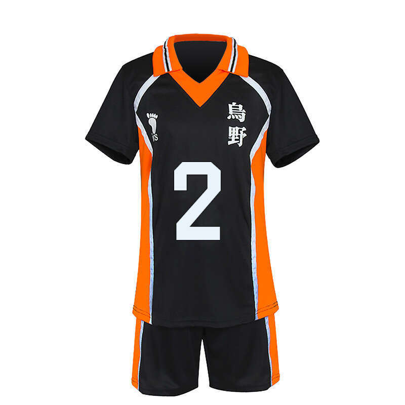 Cos Haikyu Haikyuu Cosplay Costume Karasuno Koukou High School Volleyball Club Hinata Shoyo Kageyama Tobio Sportswear Jerseys