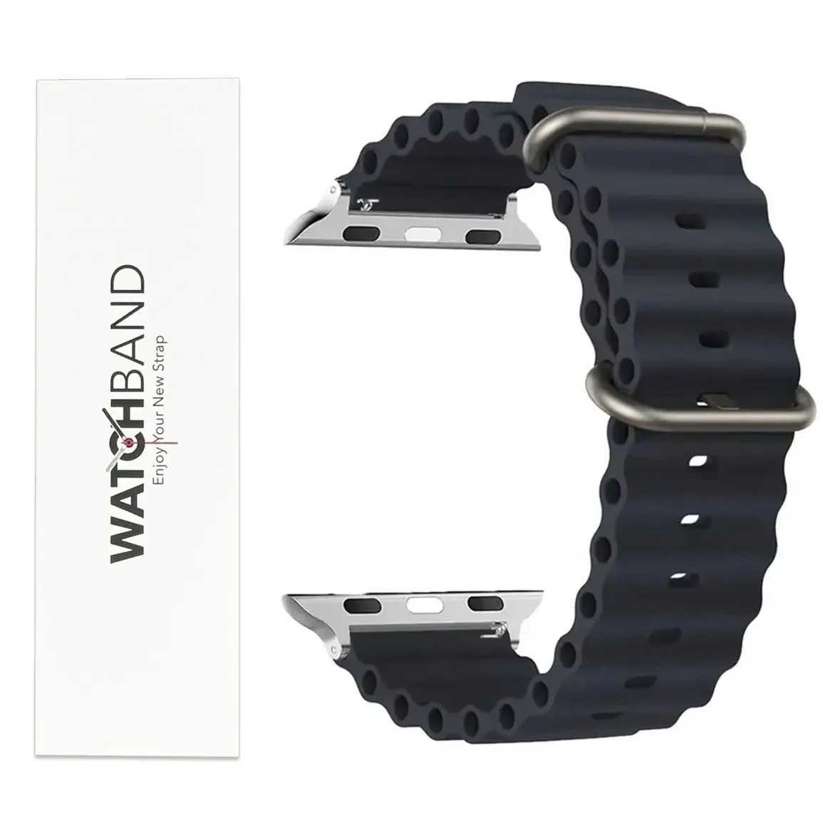 Sports watch strap for Apple Watch Band ultra 1 2 series 9 SE silicone bracelet 38mm 40mm 41mm 44mm 45mm 49mm 38 41 44 45 49 mm W241007