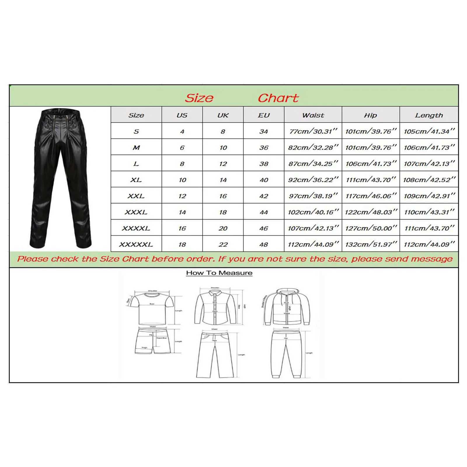 New Fashion Men Latex Stretchy Leather Pants Slim Clothing PU Leather Skinny Pants Wet Look Tights Pants Streetwear Trousers LX241007