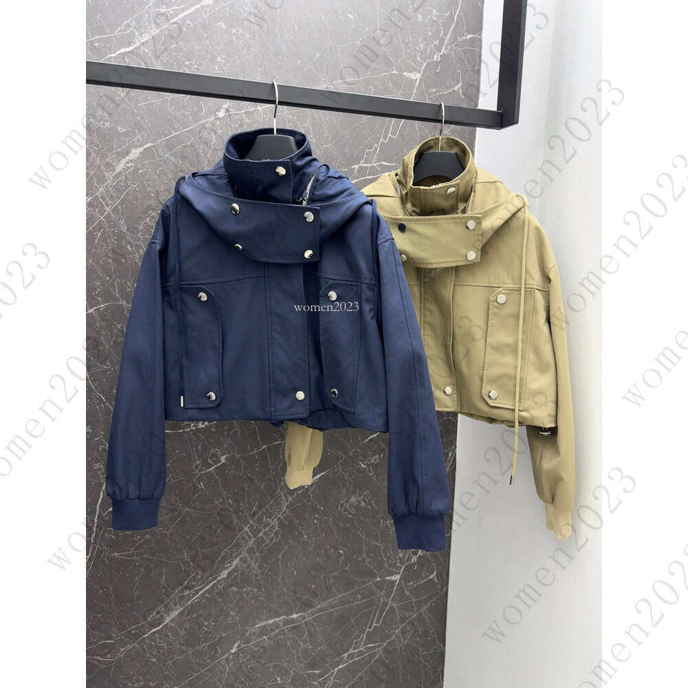 Women trench coat Designer Brand jacket womens hooded windbreaker luxury Fashion Logo hoodies vacation woman Long coat design overcoat Oct 07