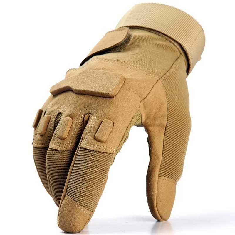 Hot selling tactical gloves outdoor sports bike anti slip full finger gloves motorcycle mens racing half finger gloves CL241007