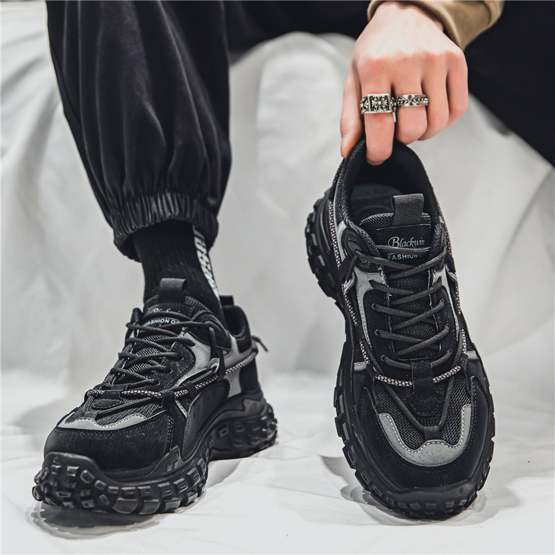 2024 Men's New Wear resistant and Durable Thick soled Versatile Casual Shoes