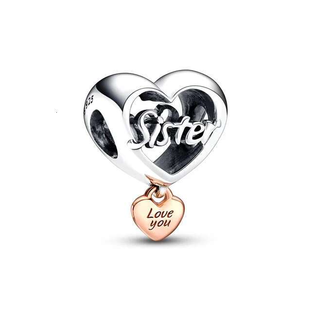 925 Sterling Silver Ocean Octopus Strawberry Love Heart Lock Beads Fit Original Dangle Charm Bracelet Women DIY Jewelry