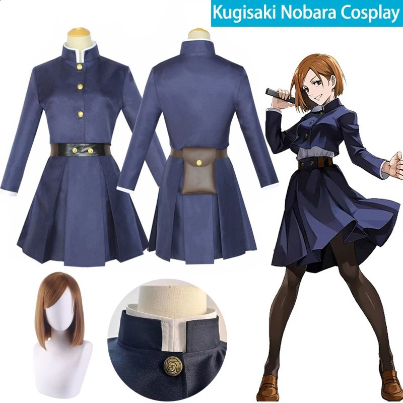 Jujutsu Kaisen cosplay costume Kugisaki Nobara Tatoo girls set 241007