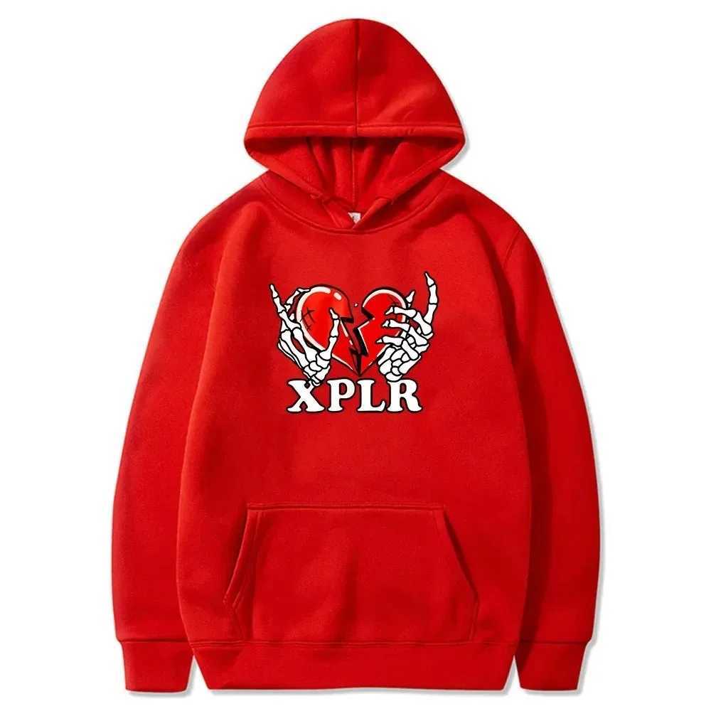 Men's Hoodies Sweatshirts XPLR Heartbreak Hoodie Sam and Colby Merch Mens Cotton Hoodie Long Sleve Top Hoodie Fashion Winter Clothing Y2410223XSQ
