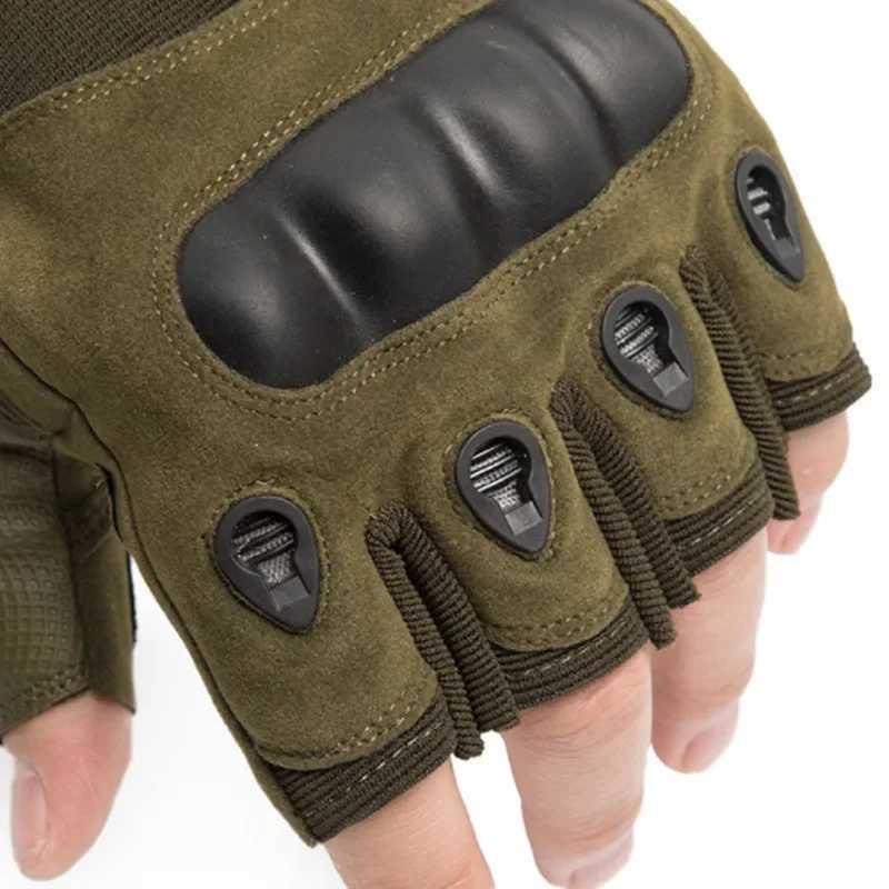 Sports gloves tactical gloves mens half finger outdoor riding motorcycle combat accessories outdoor sports gloves accessories CL241008