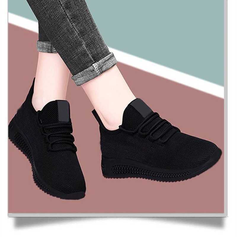 Sports shoes for women casual and fashionable thick soled soft sports shoes 2024 spring/summer round shoelaces for increased breathability and comfort