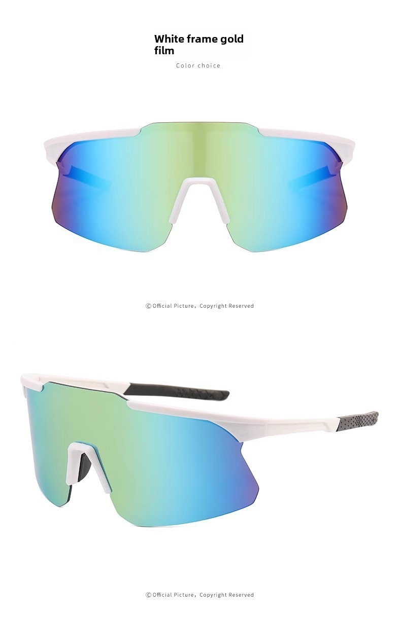 Reflective Personalized Outdoor Cycling Sunglasses for Road Sports Night Riding