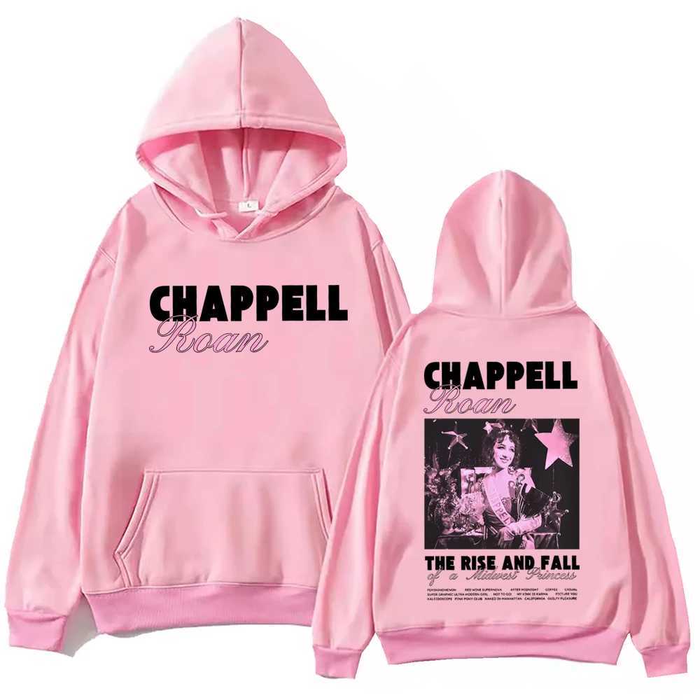Men's Hoodies Sweatshirts Chappell Roan Midwest Princess Tour 2024 Hoodie Harajuku Pullover Tops Mens Sweatshirt Fan Gift Y241022KO0T