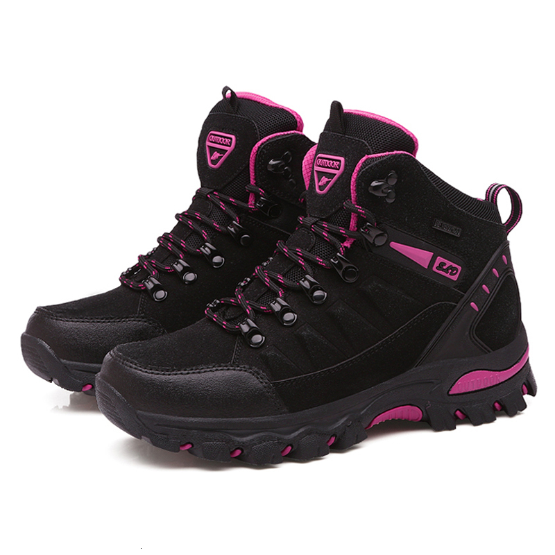 Women Trekking Winter Ankle Outdoor Boots Hiking Shoes Woman Mountain Climbing Treking Sneakers Wandelschoenen Botas Mujer Ddmymonkey