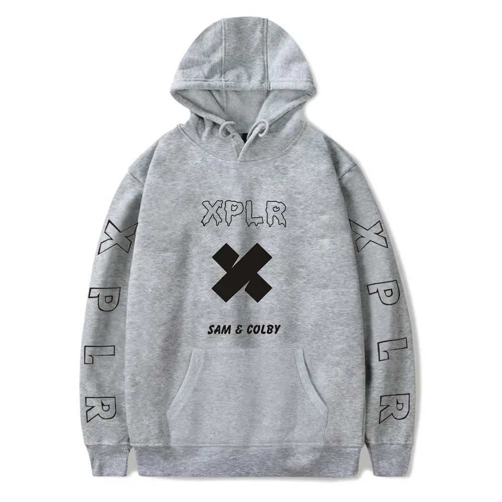 Mens Hoodies Sweatshirts Winter Hoodies Sam and Colby Pullover XPLR Hoodies Printed Sam and Colby Hoodies Sportswear Mens Hoodies Youtube Casual Spor 