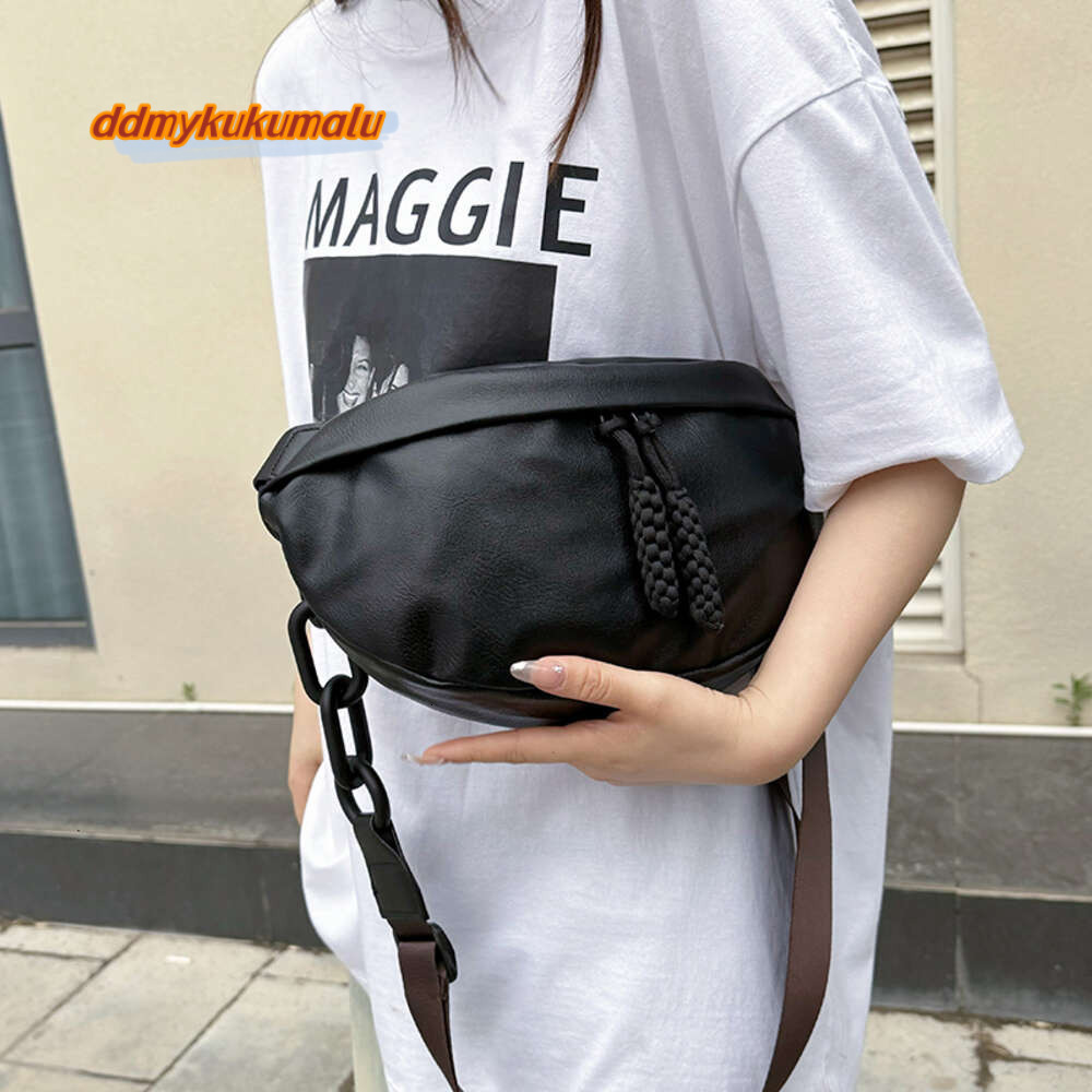 Trend Soft Leather Crossbody Woman Summer Waist Bag Leisure Ladies Chest Designer Shoulder Bags Phone Pack h6.26#38 ddmykukumalu
