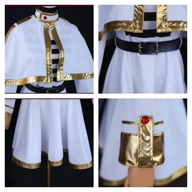 Sousou No Frieren cosplay costume wig shoes anime magician elf ears Halloween party Charismatas 241007