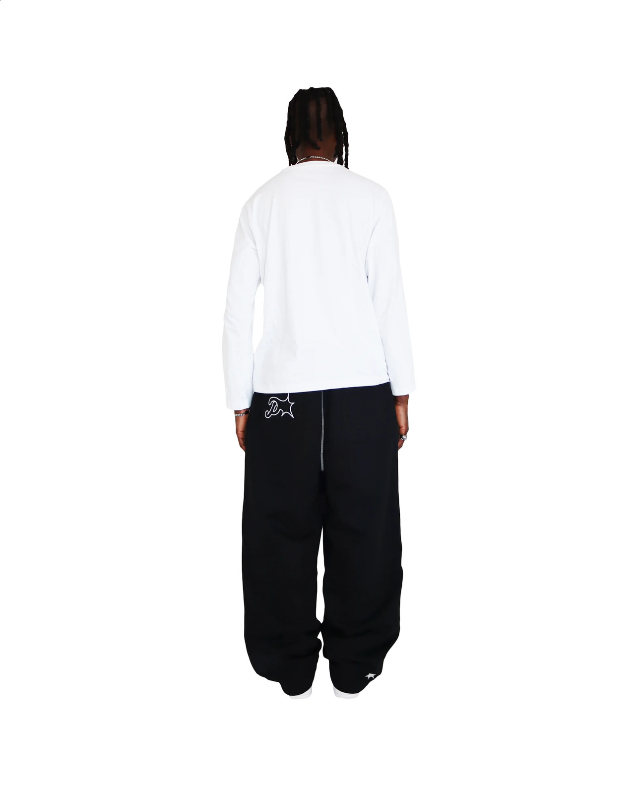 PROTECT Sweatpants Y2K Pants Gothic Hip Hop Cartoon Embroidery Baggy Casual Pants Womens Mens Elastic Waist Jogging Trouser 241007