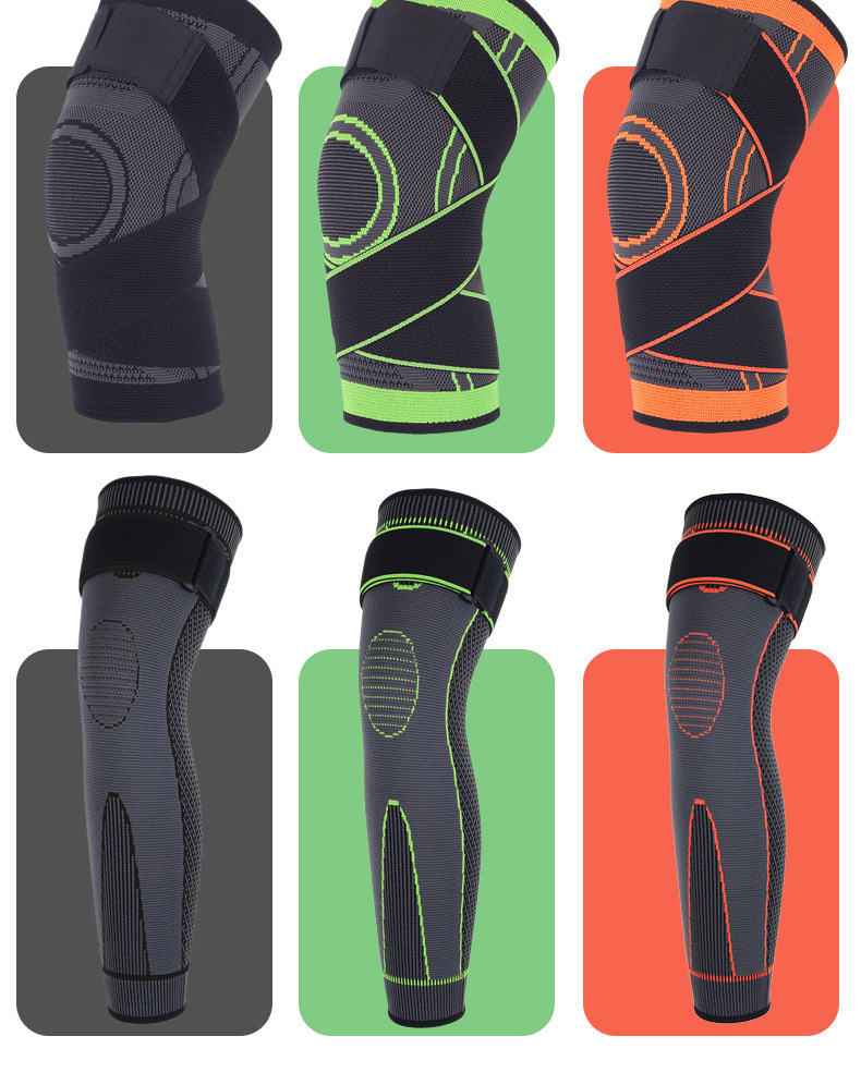 Men's & Women's Self-Heating Mugwort Knee Straps - Extended Leg Protection with Warmth Therapy