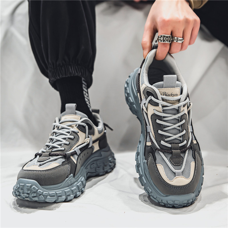 2024 Men's New Wear resistant and Durable Thick soled Versatile Casual Shoes
