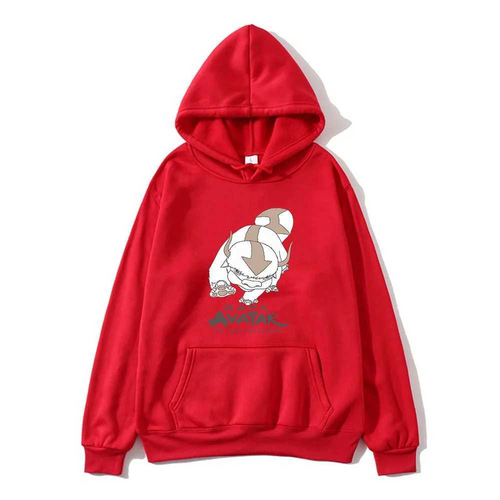 Men's Hoodies Sweatshirts Avatar The Last Airbender Appa Hoodie Cartoon Anime with Hooded Graphic Printing Clothes for Autumn/Winter Flce Casual 