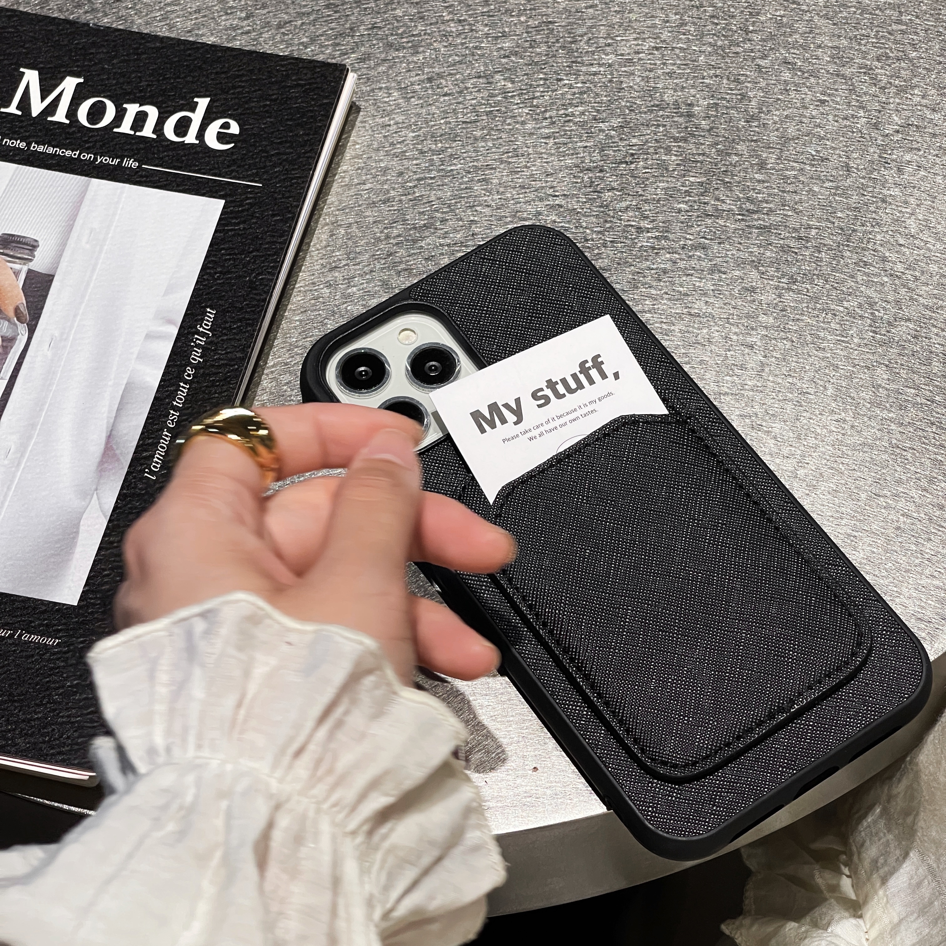 Phone Case Designer iPhone Case for Apple iPhone 15 14 Pro Max 14 Plus 13 12 11 Monogram Mobile Cover iphone cover for iPhone 16 Pro Max Card Pocke dh