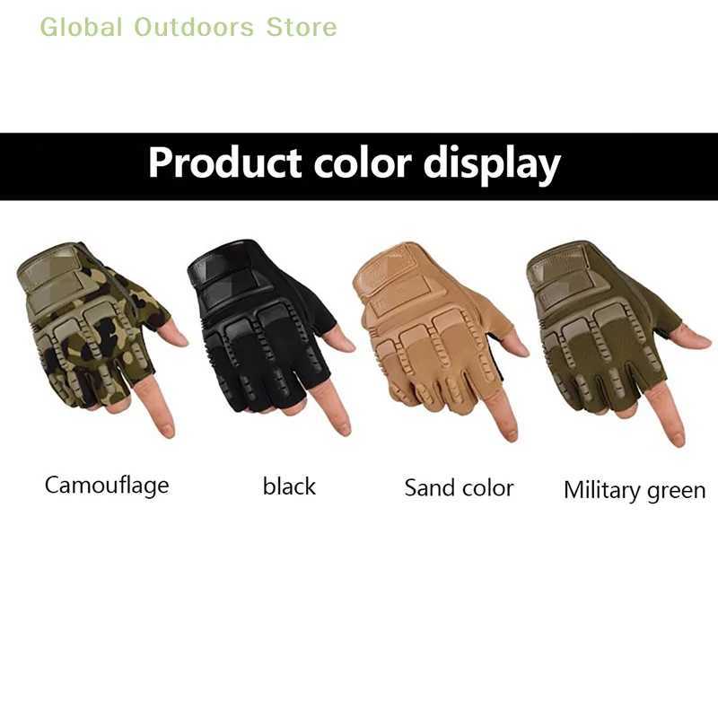 Outdoor tactical gloves half finger fishing equestrian sports neutral weightlifting equestrian CL241008