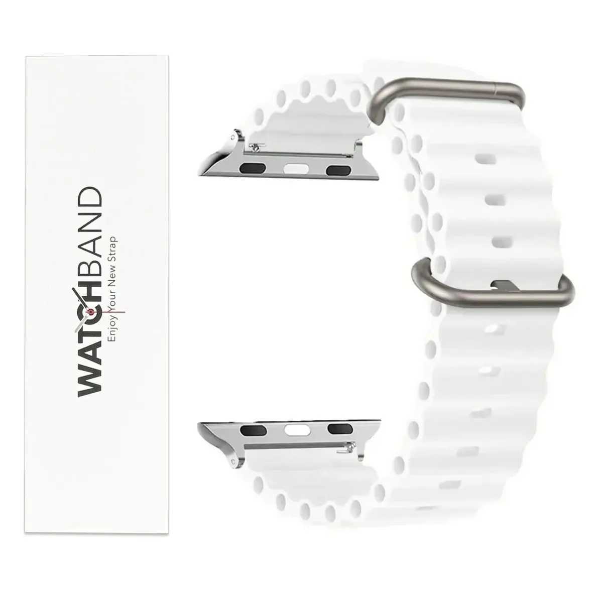 Sports watch strap for Apple Watch Band ultra 1 2 series 9 SE silicone bracelet 38mm 40mm 41mm 44mm 45mm 49mm 38 41 44 45 49 mm W241007