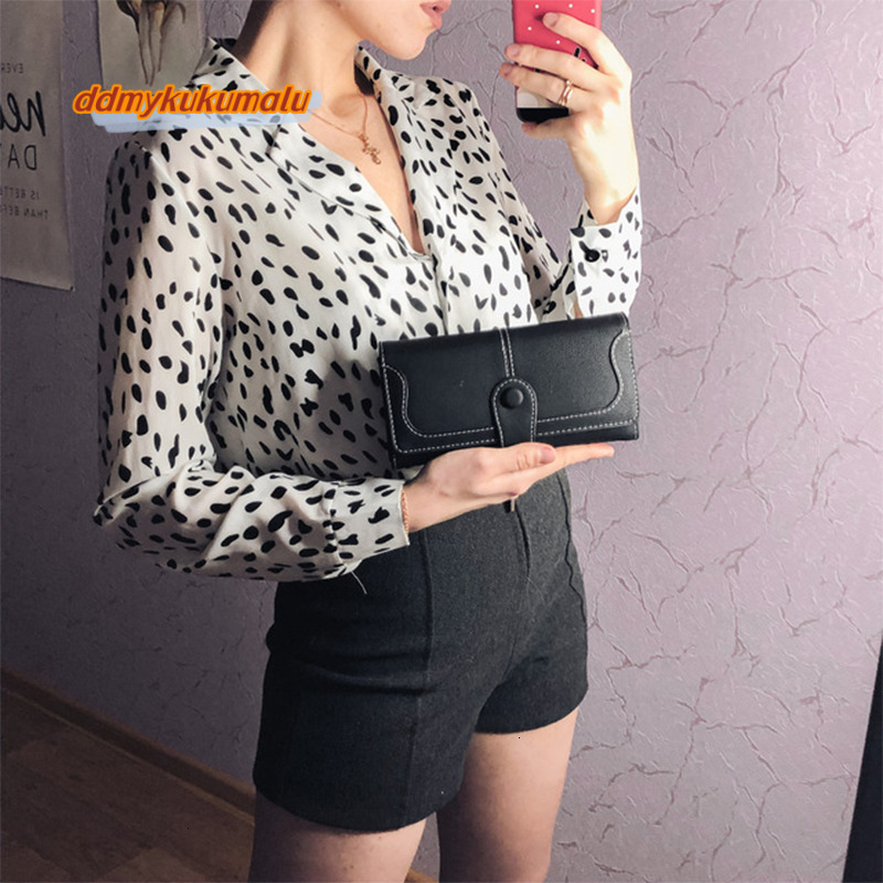 Long Women's Wallet European and American Retro Large Capacity Women's Zipper Handbag H6.26#25 ddmykukumalu