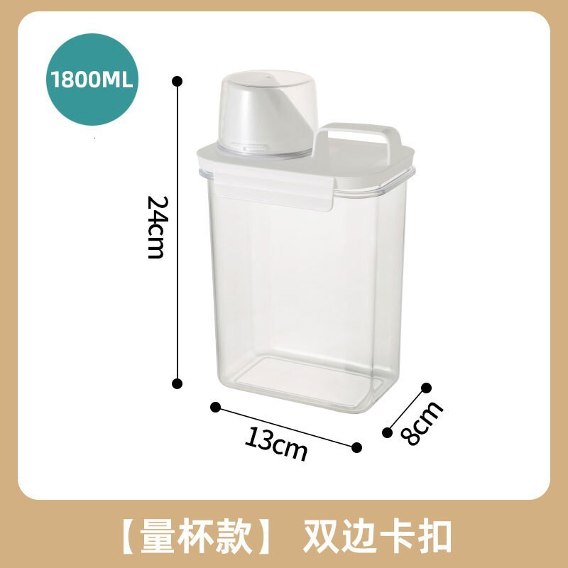 Sealed Storage Bottles Jars Kitchen Measuring Cup Rice Bucket Thickened Insect Proof Flour Grain Dried Food Containers Fruit Moistureproofa Ndf Resh