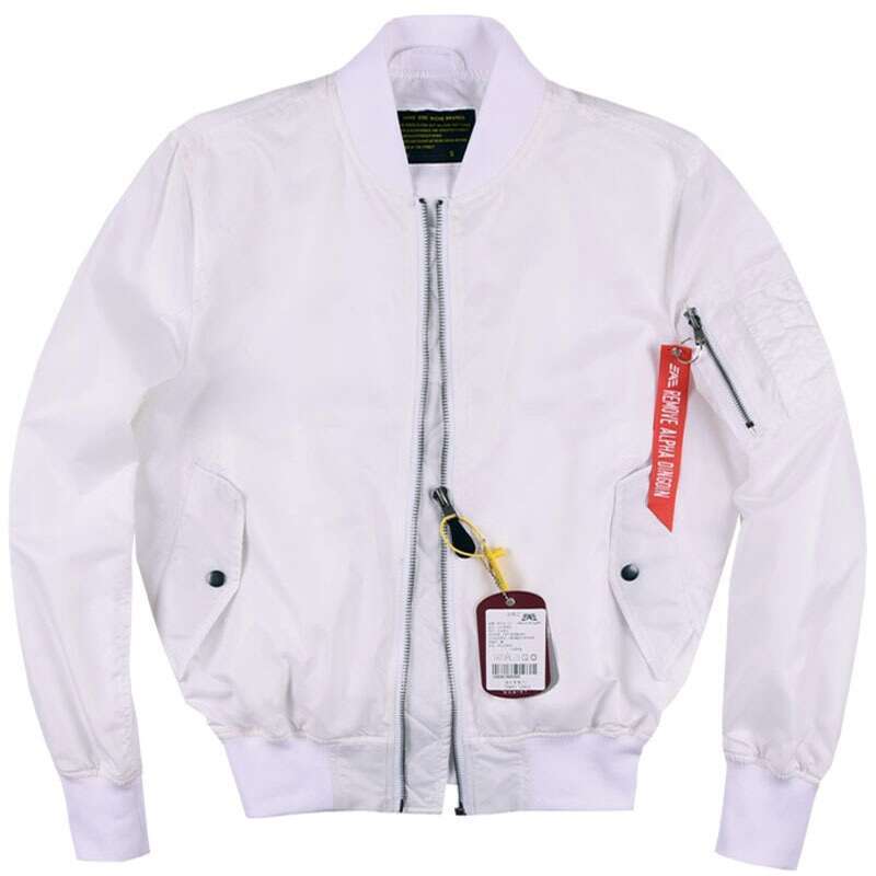 New Alpha Martin Winter Autumn Ma1 Bomber Men's Thick Army Military Tactical Padded Coat Aviator Pilot Baseball Jacket