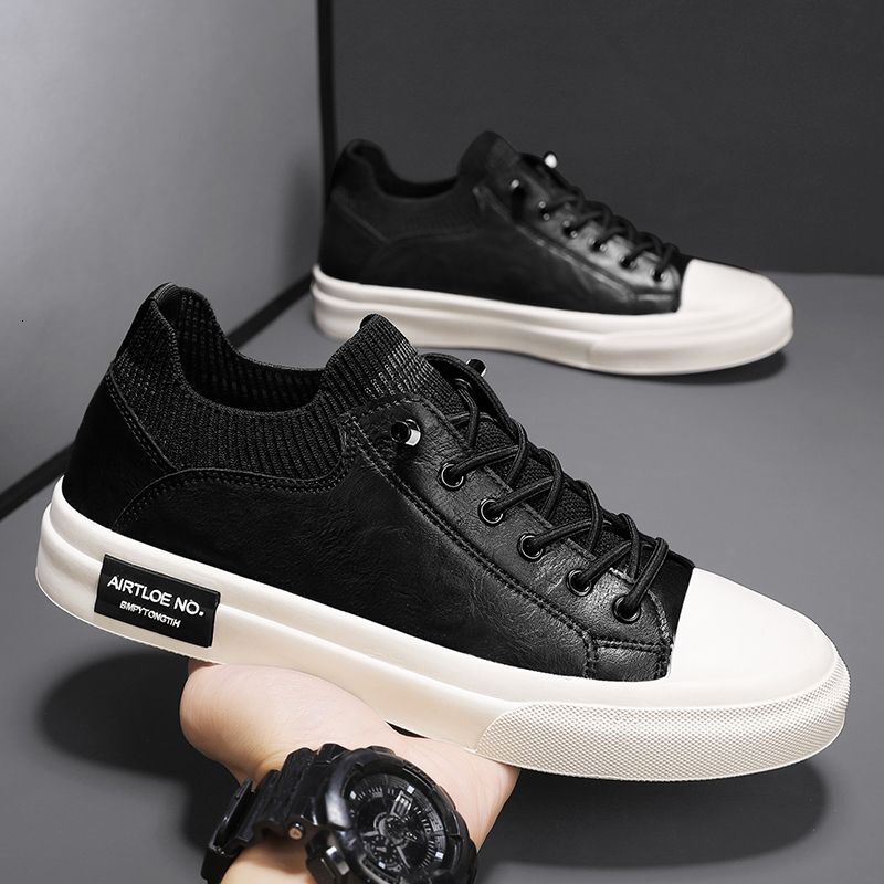 2024 new designer shoes for men's clothing, multifunctional high-end men's casual trend, young people's board shoes, single foot leathe
