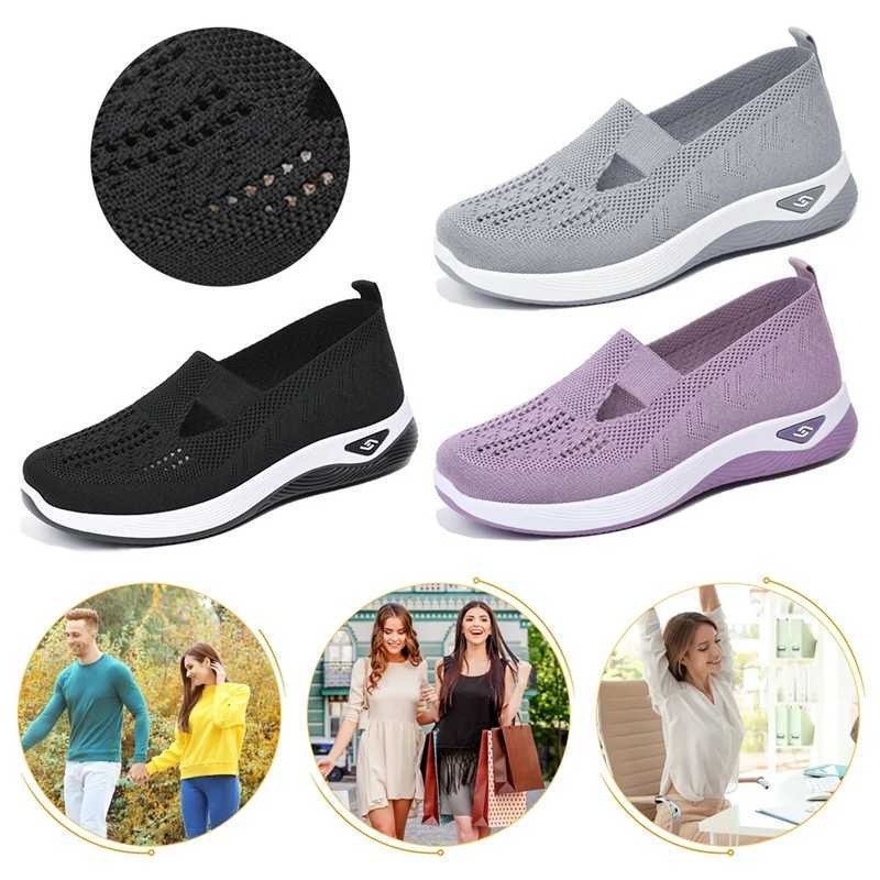 Breathable barefoot shoes comfortable genuine shoes anti slip walking sports shoes with arch support suitable for women Y241007