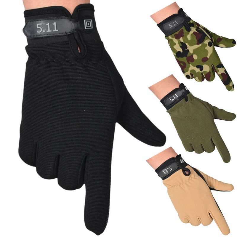 Tactical gloves summer mens lightweight breathable outdoor cycling fishing sports anti slip womens full finger gloves half finger CL241008