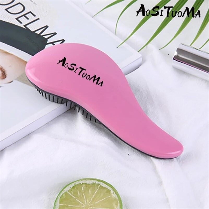 AntiStatic Detangler Hairbrush for Scalp Massage and Travel Perfect Dry Wet Hair Antiknotting Comb y240911